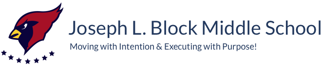 JOSEPH L. BLOCK MIDDLE SCHOOL logo